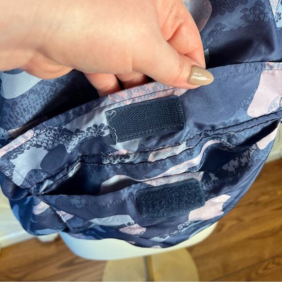 REEBOK | Blue Camouflage Windbreaker Pullover Jacket | Top - Picture 7 of 14